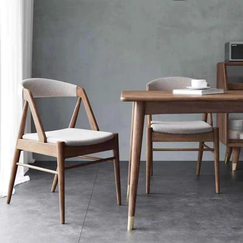 

Dining chairs Modern wooden chairs, modern style, suitable for home offices and restaurants