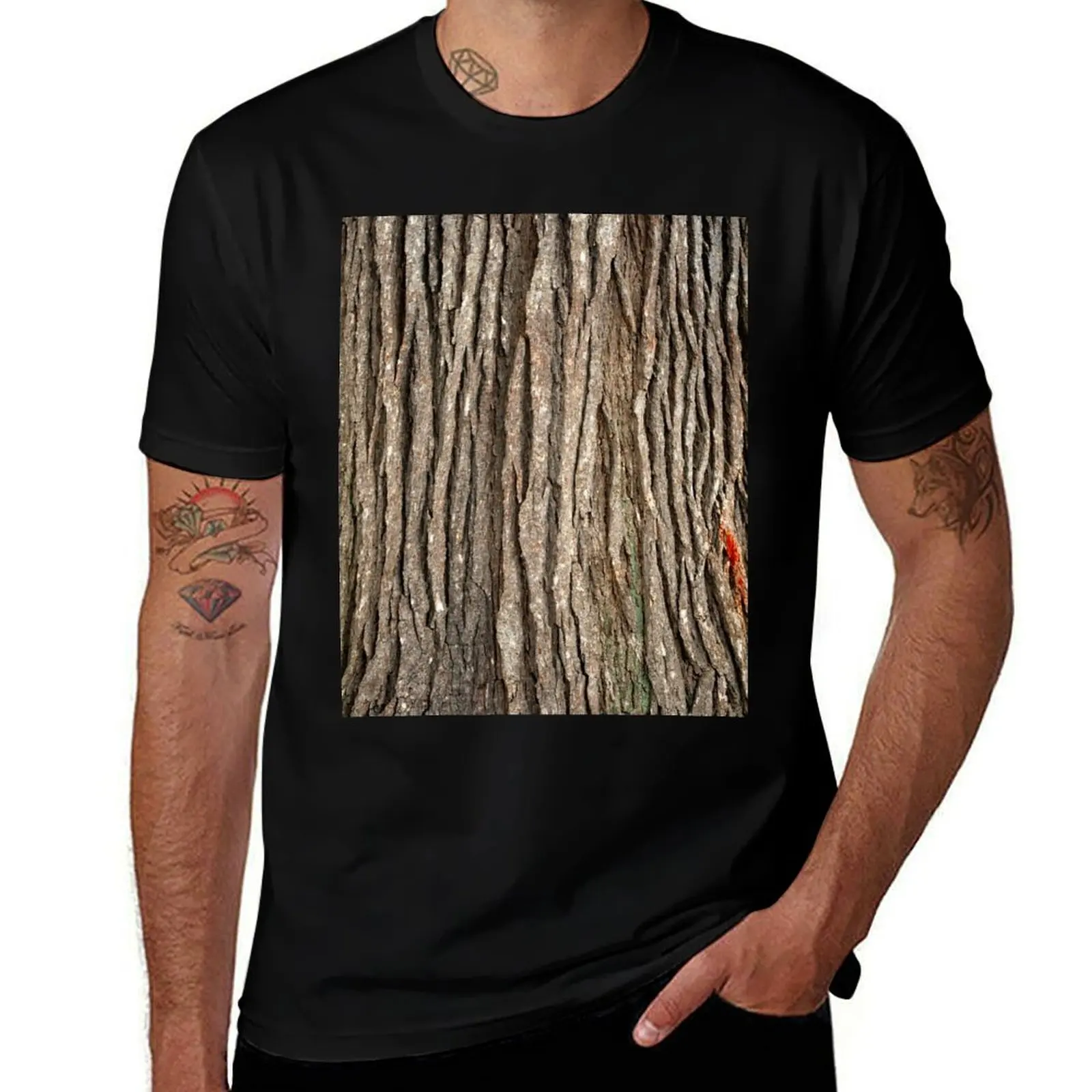 Wood bark T-Shirt Outdoor Activity Sports T-Shirt