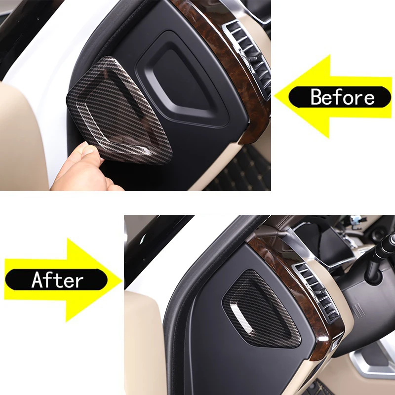ABS Car Dashboard Both Sides Panel Trim Cover For Land Rover Range Rover Vogue L405 2013-2020 Auto Accessories