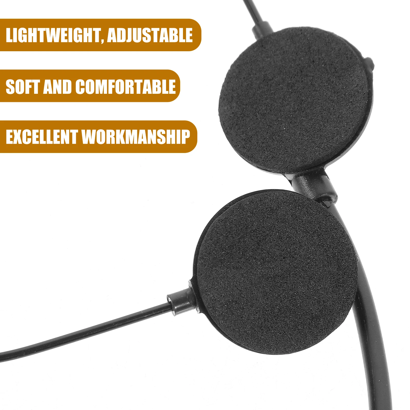 2 stuks headset rekwisieten speelgoed microfoon kostuum rockster accessoires voor kinderen plastic verstelbaar lichtgewicht kinderen