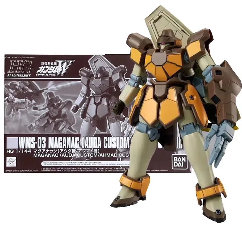 

Bandai Genuine Gundam Model Kit Anime Figure HG 1/144 WMS-03 Maganac Auda Custom Gunpla Anime Action Figure Toys for Children