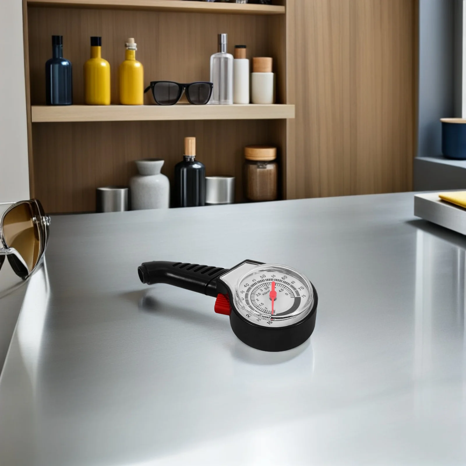 

4Pcs Tire Air Pressure Gauge Highprecision Measurement Prevent Blowouts Enhance Fuel Efficiency Comfortable Grip