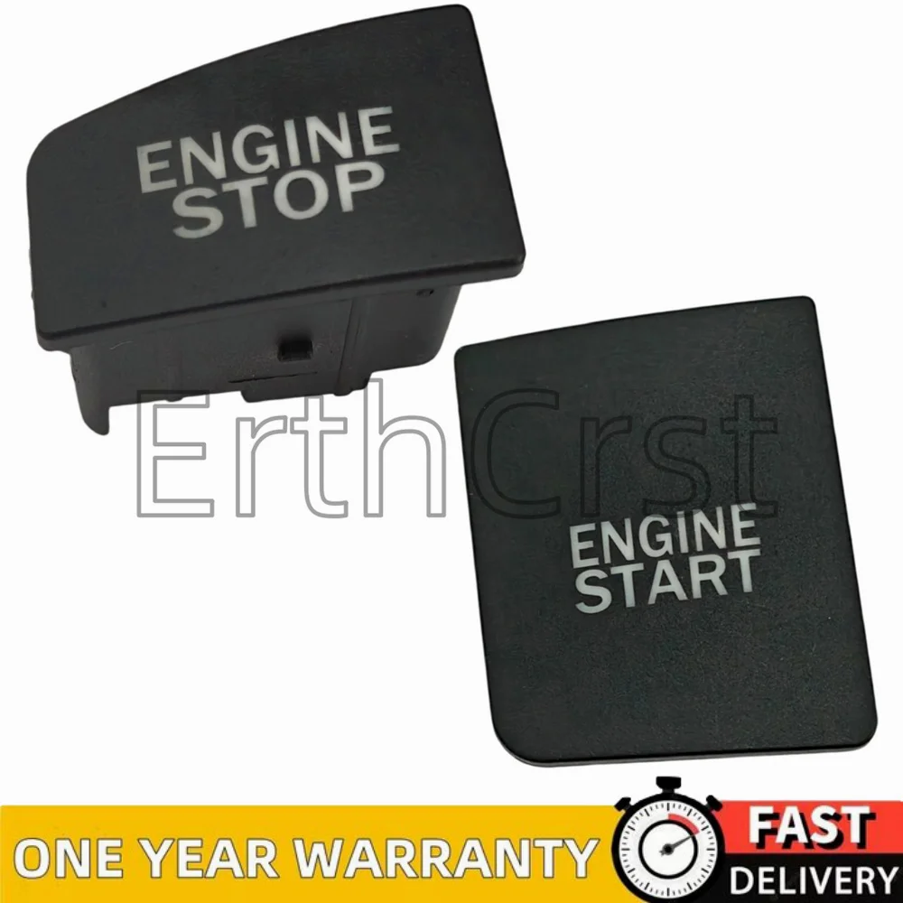 

LHD Car Engine Start Stop Push Button Cover Ignition Switch Cap OE For Audi A6 C6 Avant Allroad Quattro 05-08