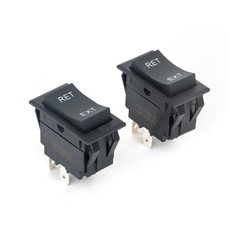 

KCD2-7 20A Dual Self-Momentary Switch With 6-Pins And 3-Speed For Ship/Boat Type Switch