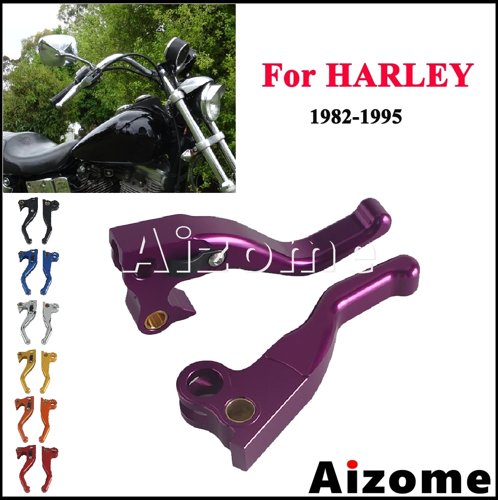 

Motorcycle Front Brake Lever Clutch Handle Lever For Harley Dyna Low Rider FXDL FXDB FXDG Sportster 883 1000 1100 XLH XLX 82-95