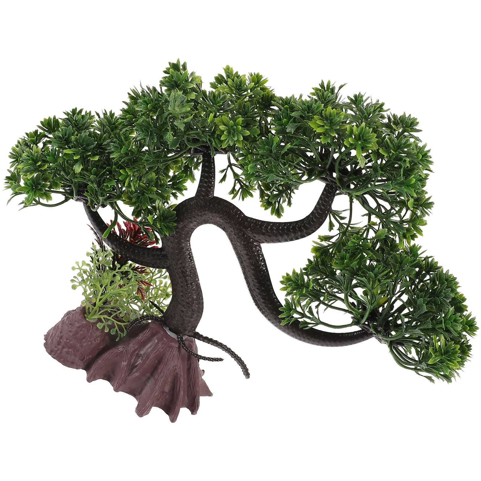 

Lifelike Simulation Tree Fish Tank Aquarium Decoration Realistic Shape Natural Atmosphere Gift for Fish Farmers