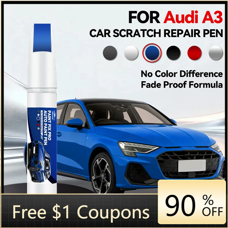

Автомобильные аксессуары для Audi 2005-2025 4L 4M: Карандаш для ремонта краски, средство для удаления царапин, DIY аксессуары для авто, черный, белый, коричневый