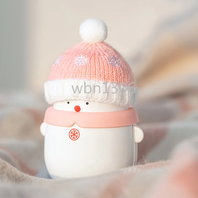 

6000mAh hand warmer power bank two-in-one hand-held mini heating pad cute winter Christmas gift