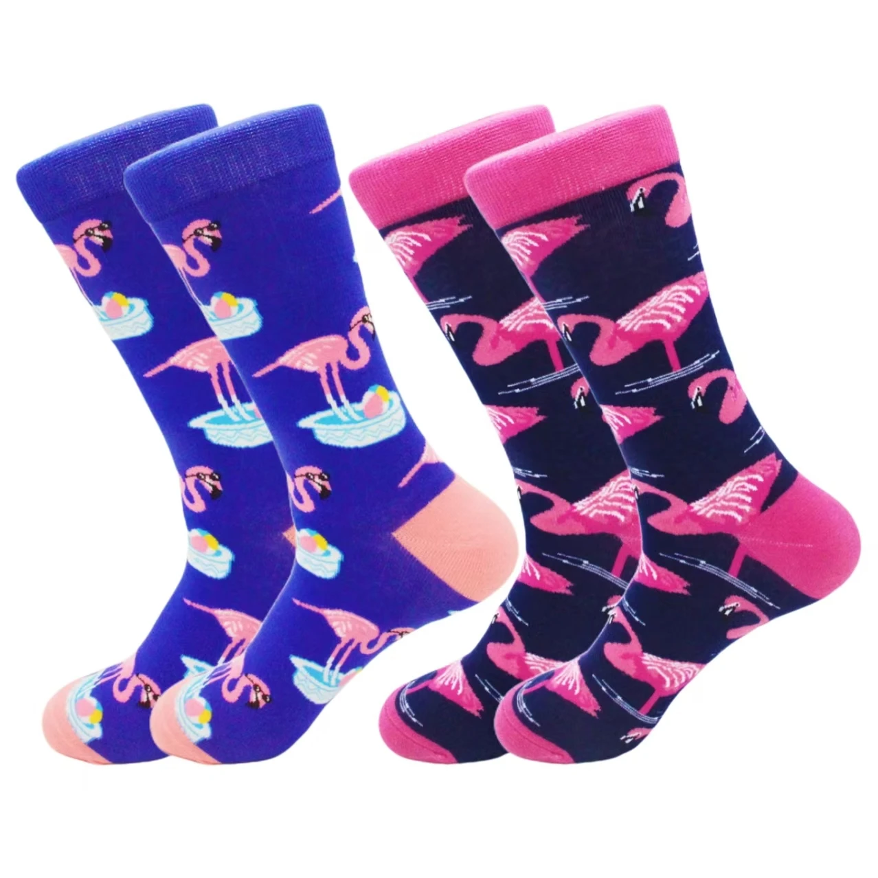 زوجان من جوارب المشاهير على الطراز الأوروبي والأمريكي المخصصة للرجال والنساء على الطراز الأوروبي والأمريكي، جوارب هيب هوب عصرية م