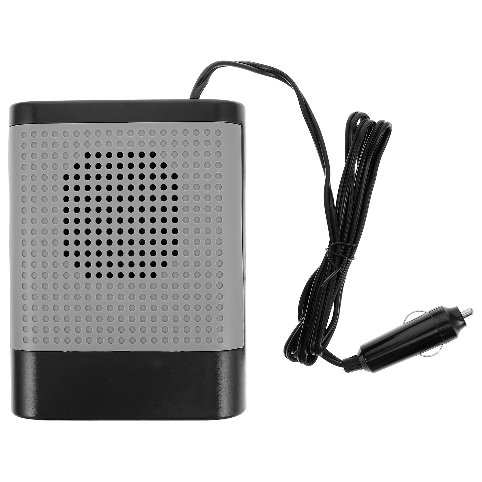

12V Car Heater Fan Defroster Demister Electric Windshield Heating Device Low Noise Fast Defrosting For Vehicle Black