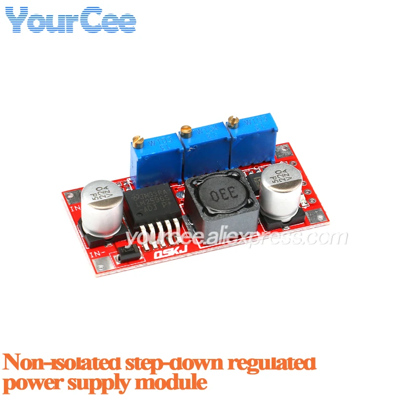 LM2596 LM2596S DC-DC Step Down Buck CC CV Power Module LED Driver Battery Charger ADJ LM2596S Constant Current Voltage LM2587