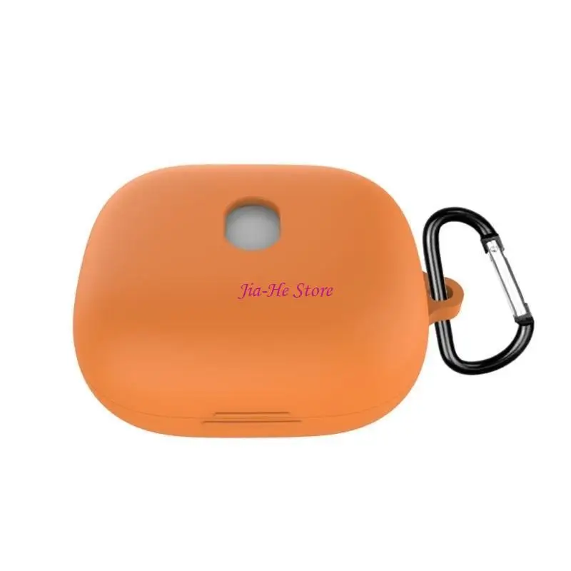 Lightweight Silicone Case For Earbuds With Convenient Clip 83CF