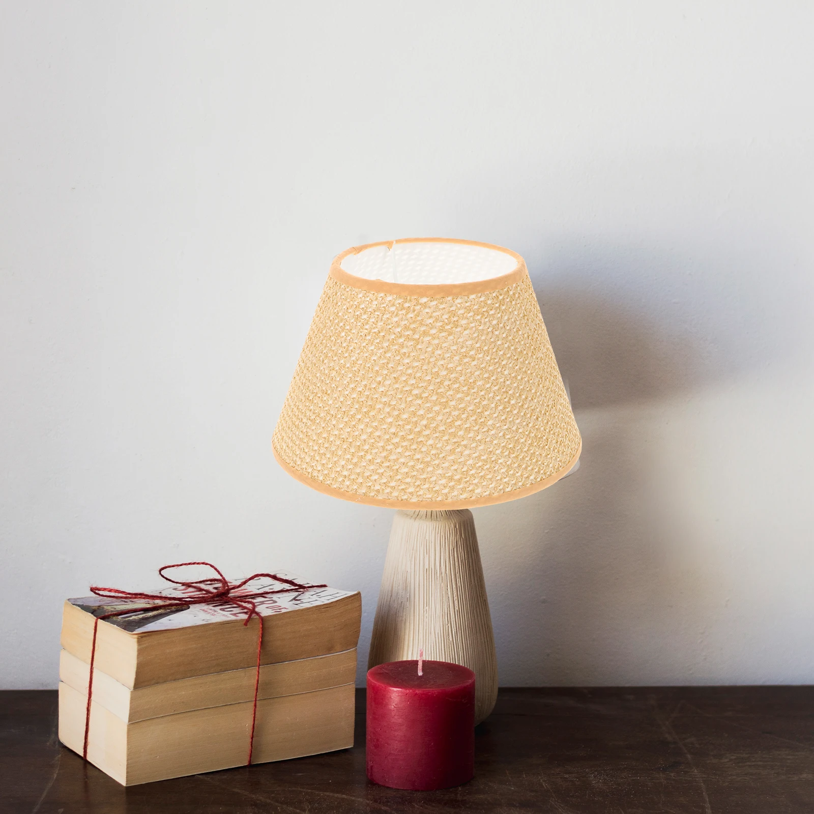

Woven Lampshade Table Floor St Desk Screens Replacement Light Long Table Lamp Cover Term Use