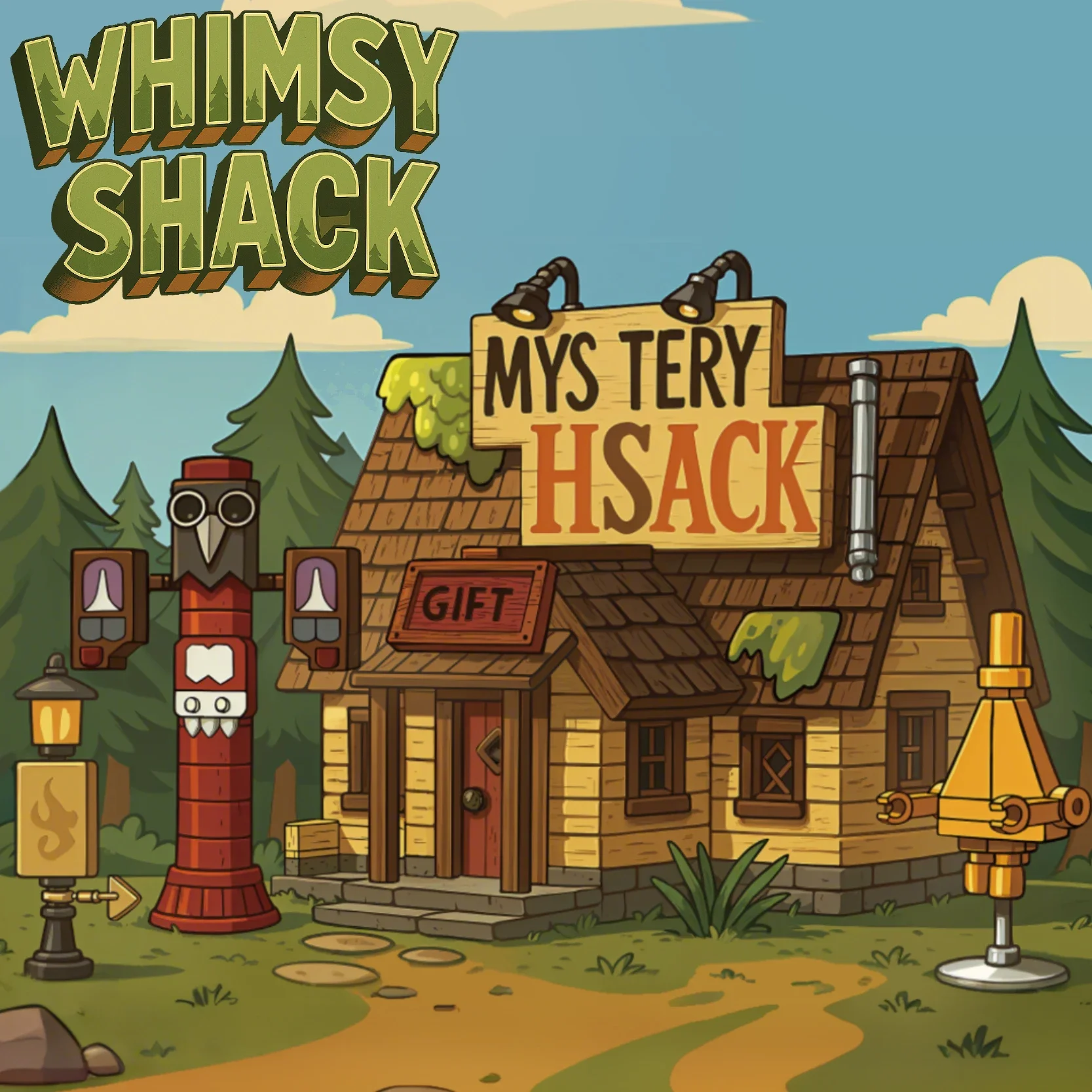 1108 قطعة منزل الغامض اللبنات الكلاسيكية الكرتون الغابات منزل نموذج زخرفة الأطفال التعليمية DIY بها بنفسك لعبة هدايا العيد