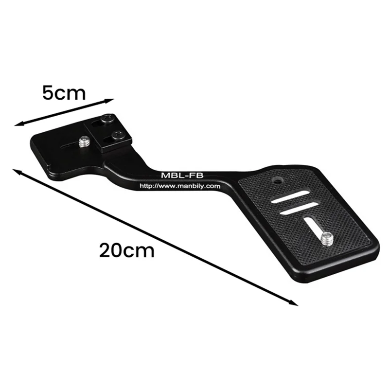 Manbily Vertical Flash Bracket Professional Multi-Functional Portable Convenient MBL-FB Professional Flash Bracket A009