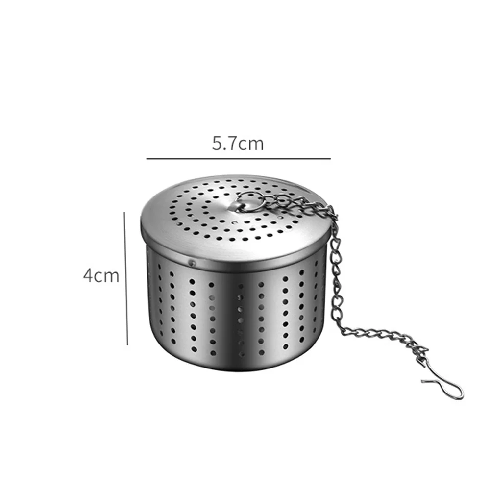 Шарик для приправ из нержавеющей стали, сито для рассыпного чая, креативная корзина для мусора, заварочный фильтр для дома