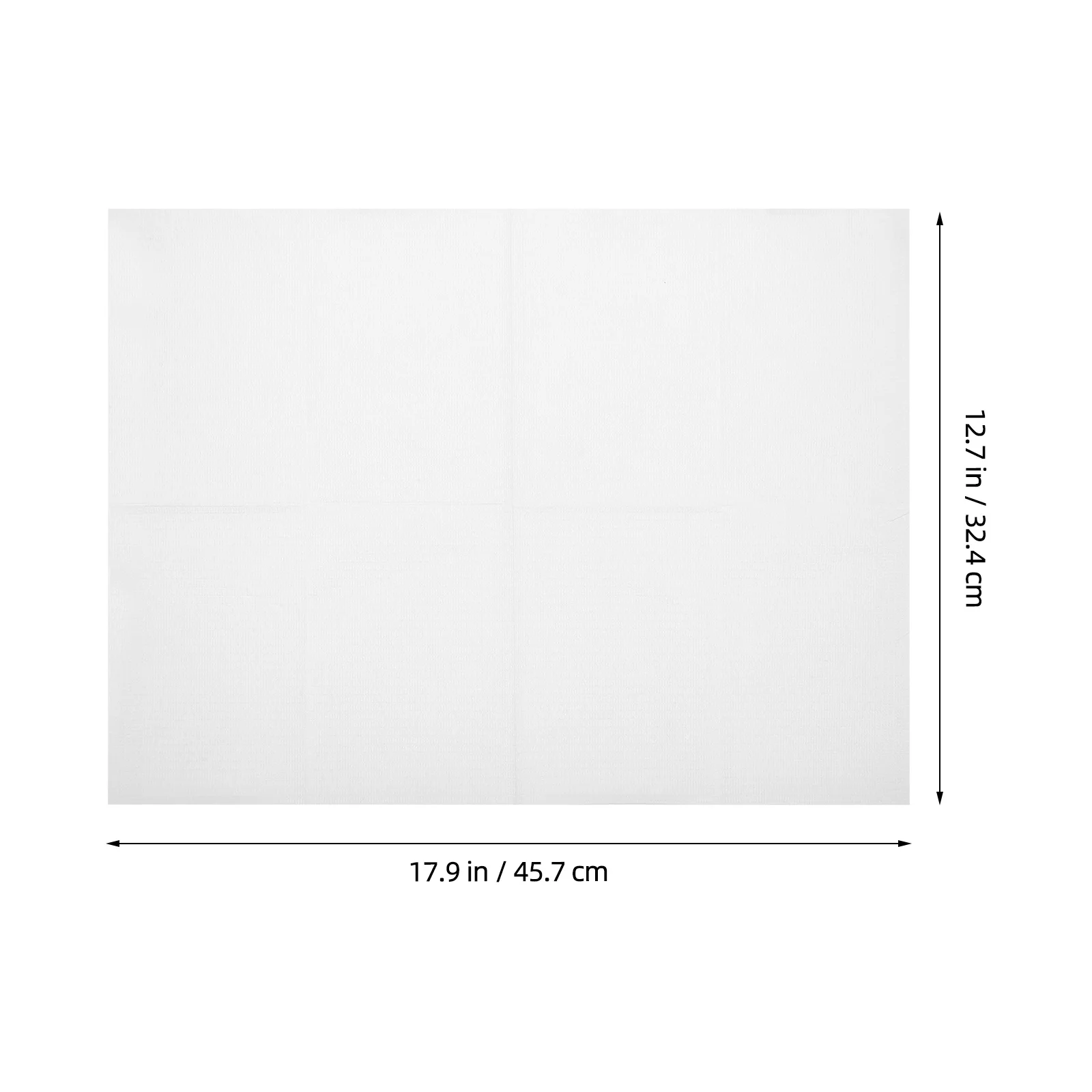 20 Buah Alas Kuku Tahan Minyak Film Komposit Bantalan Bersih Tato Sekali Pakai Tahan Air untuk Penggunaan Salon Kuku Tato