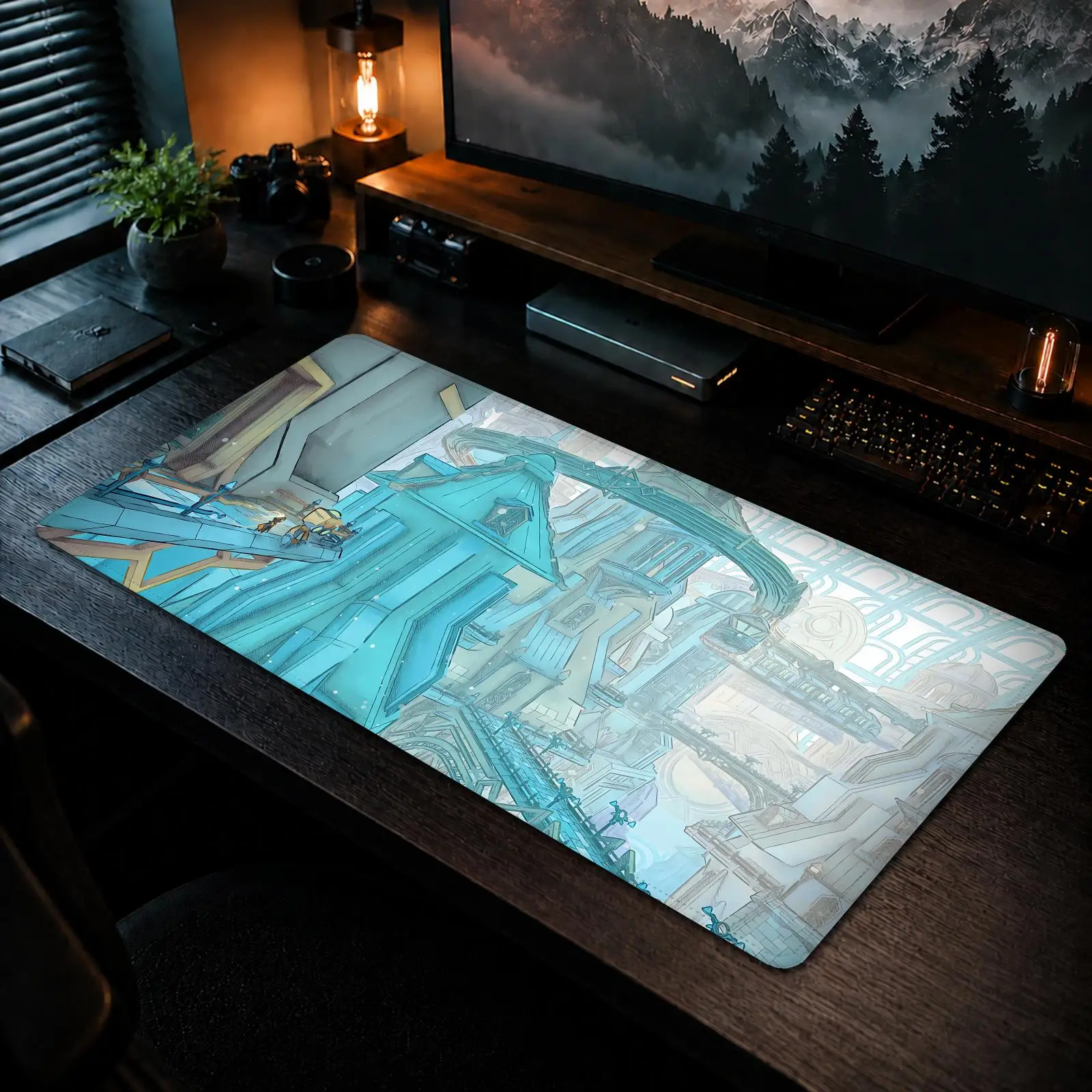 Mio Memories in Orbit Mouse Pad Gaming office Non-slip Desk Mat Diy Mousepad Large Game Keyboard overlock