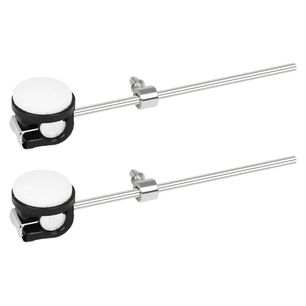

2 Pcs Percussion Instrument Accessories Bass Drum Hitting Pedal Replacement Parts Hammer Heads Mallet Beaters