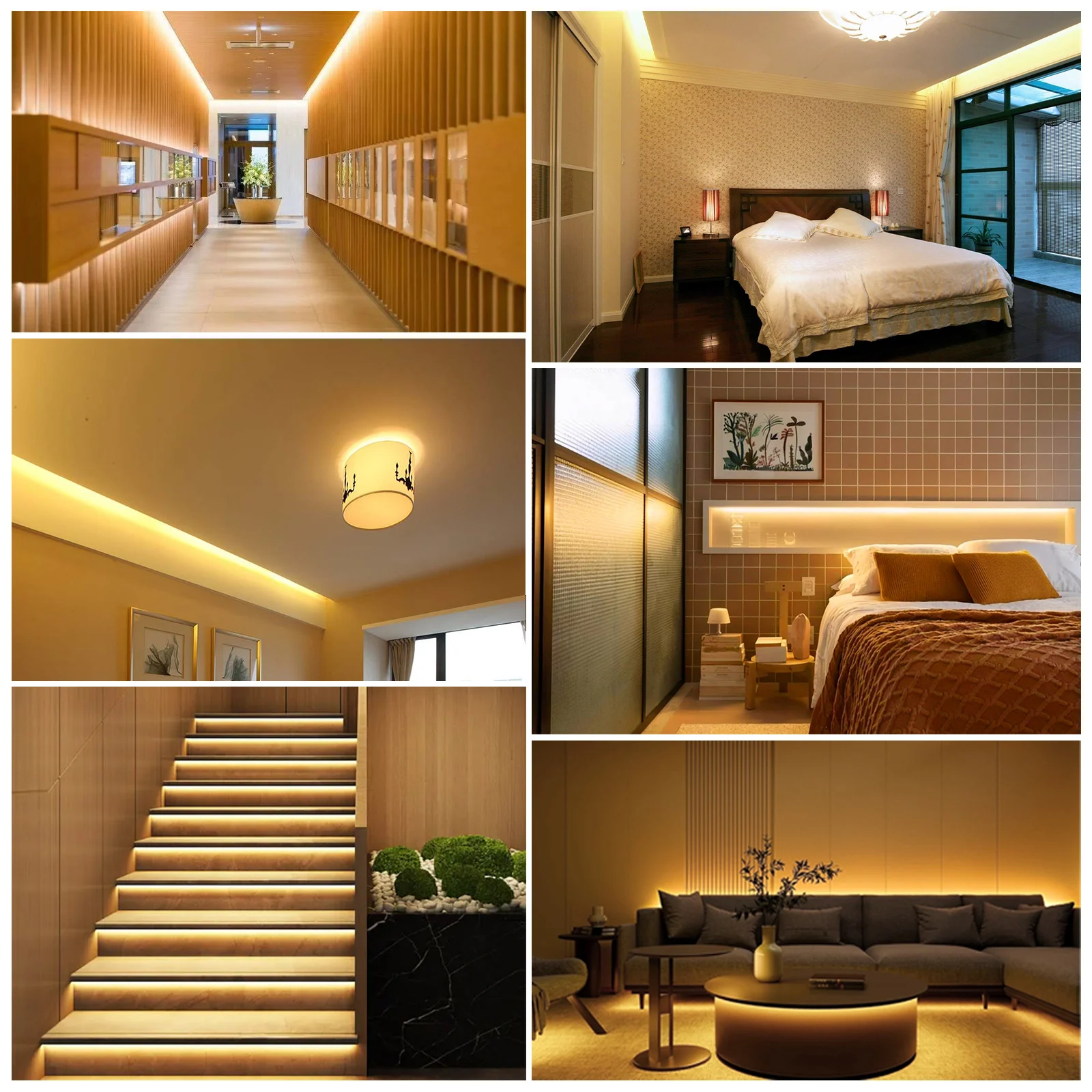 220V 230V Dimmable COB LED Neon Strip Light EU/AU/UK Plug Kit Super Bright 288LED/M Flexible Adhesive Tape Indoor Outdoor Decor