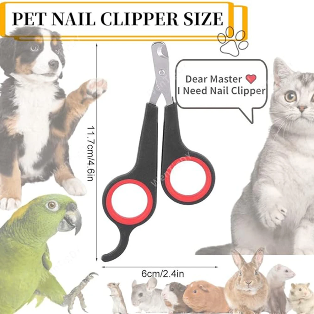 Dog Cat Claw Toe Tool Rabbit Toenail Pet Nail Scissor Trimmer Clipper Grooming Paw Cutter Bird Parrot Shear Animal Cutter