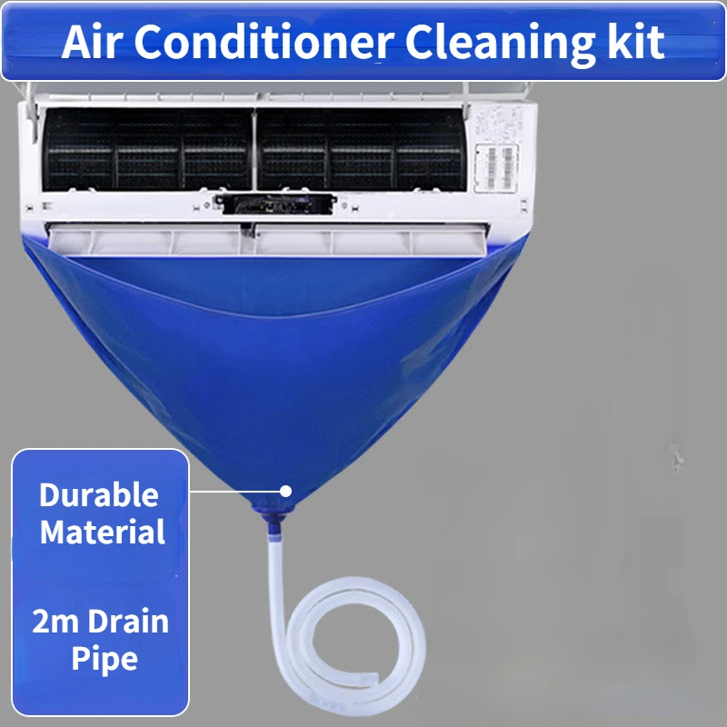 Air Conditioner Cleaning Bag Waterproof Drain for Washing Air Conditioning Water drain-pipe Ac Cleaning Kit Aircon Cleaner Tools