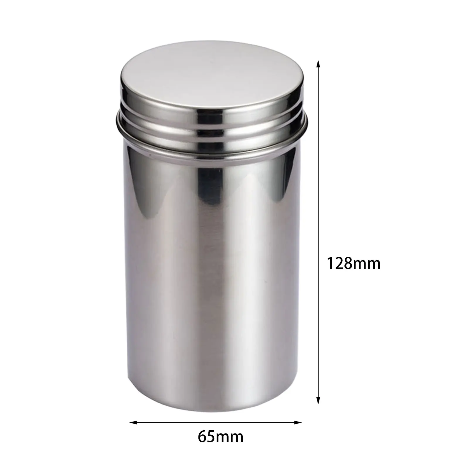 304 Stainless Steel Sealed Storage Jar Tea Coffee Beans Container Kitchen Sealed for Loose Leaf Tea Miscellaneous Grain Tank