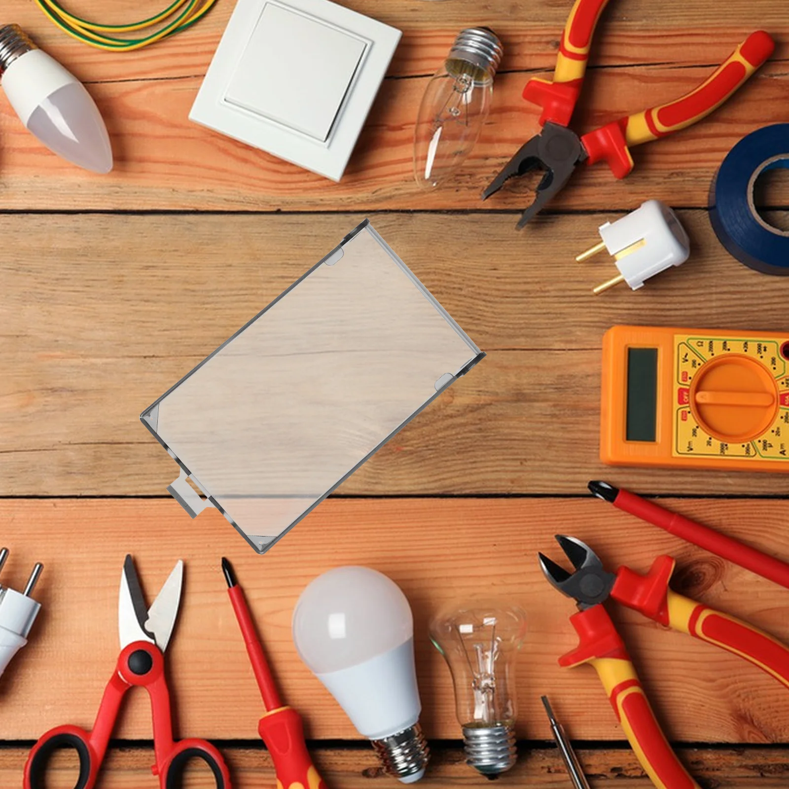 

Waterproof Outlet Covers Transparent Protective Lid for Kitchens Bathrooms Outdoor Areas Ensuring Safety and Functionality in