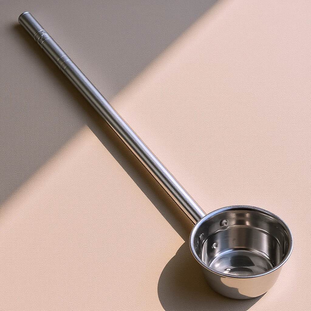 

Stainless Steel Water Ladle Long Handle Thickened Large Capacity Garden Flower Vegetable Watering Multifunctional Tool