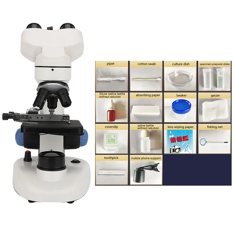 

XSP-115RT Children Biological Binocular Microscope Set for Primary and Secondary Schools