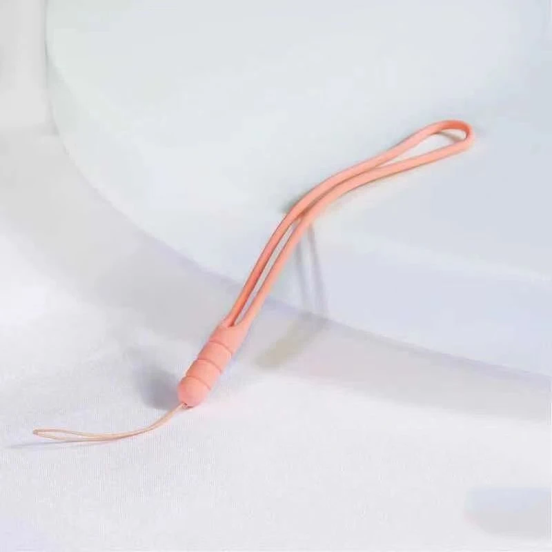 Wrist Hanging Silicone Long Phone Rope Strap Cellphone Chain Lanyard Key Rings Bag Decoration