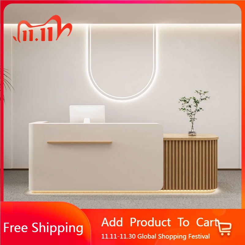 

Drawer Welcome Reception Desks Unique Hotel Industrial Reception Desks Corner Beauty Comptoire Accueil Commercial Furniture