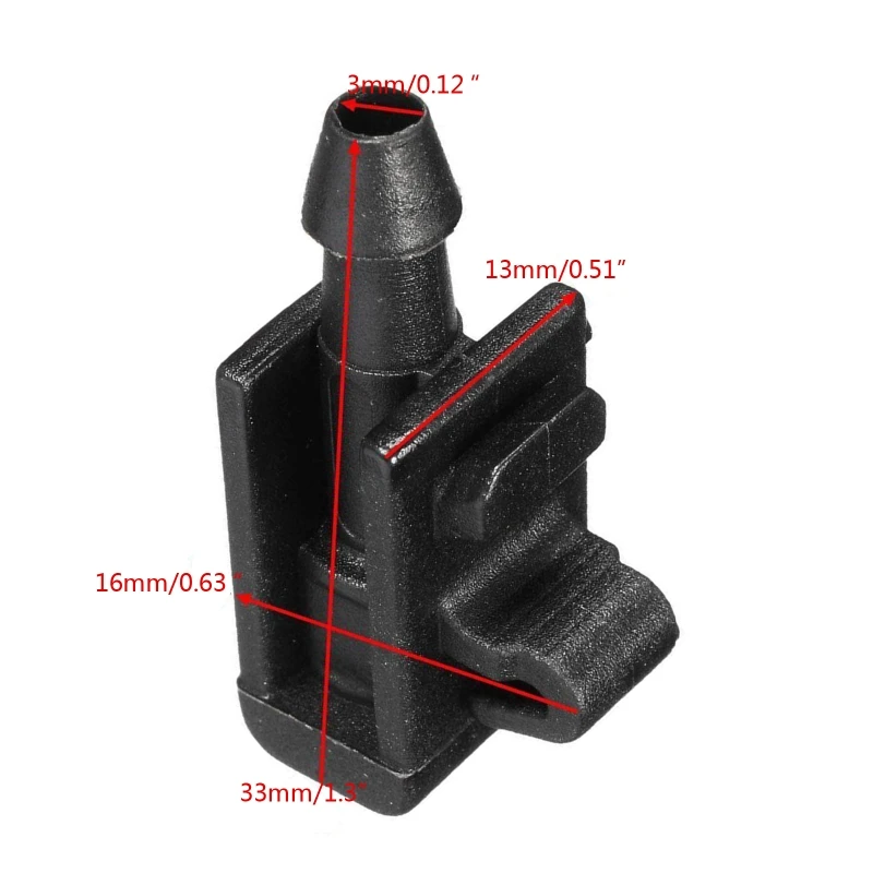 Boquilla de pulverización para parabrisas delantero de coche, 2 piezas, para Renault Megane 2, 3, Mk2, mk3, Scenic 2, Laguna Fluence OE #2021,