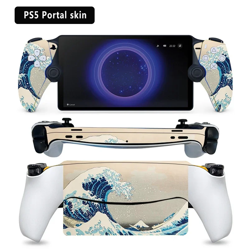 Skin Stickers for Playstation Portal Controller Protective Decal Sticker for PS5 Portal Gamepad Vinyl Stickers Gamepad Skin