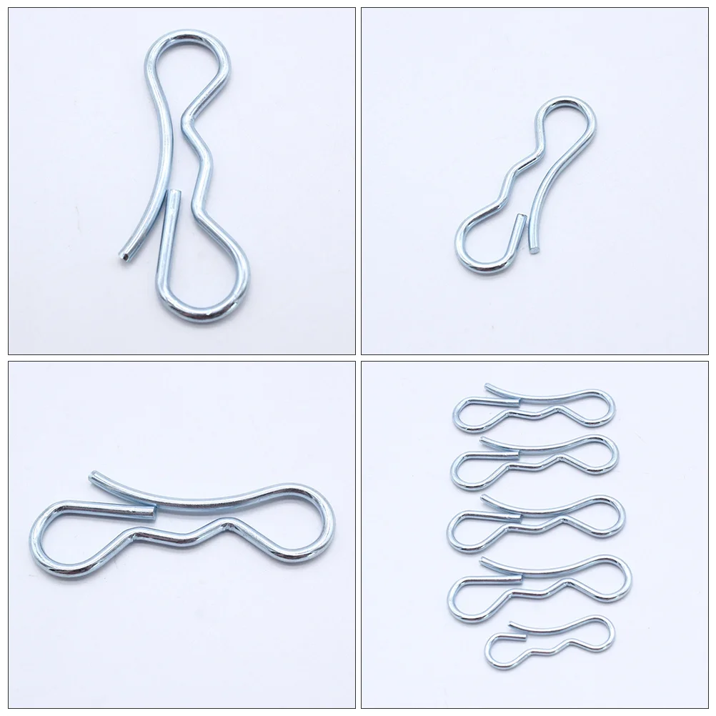 

5Pcs Cotter Pin Alloy-Steel Durable Mechanical Fastener Clip for Deck Rod Replacement Corrosion Resistant Sturdy Spring Pin