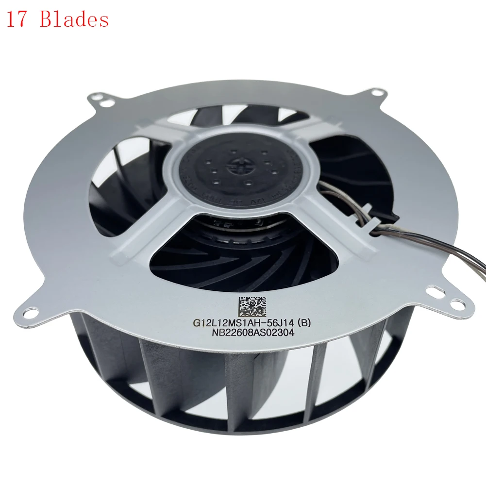 Imagem -04 - Substituição Laptop Cpu Ventilador de Refrigeração Ventilador Interno para Sony Playstation 17 Lâminas 23 Lâminas 12047ga12m-wb01 G12l12ms1ah56j14