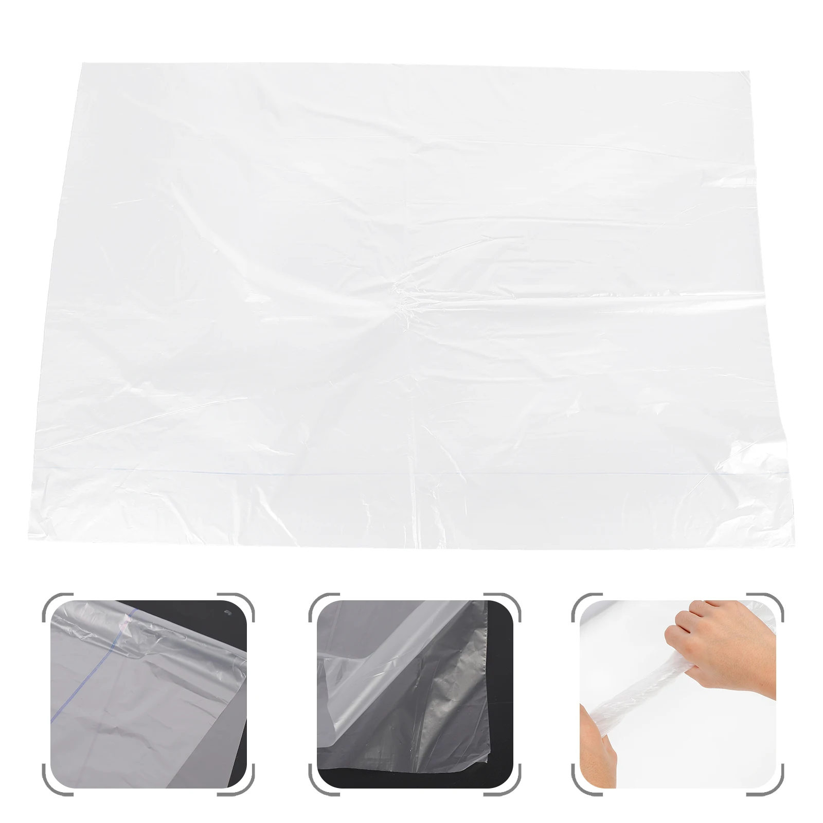 

100pcs Pet Urine Pad Disposable Cage Mat Bottom Cleaning Film for Rabbit Hamster Animal Supplies House Accessories
