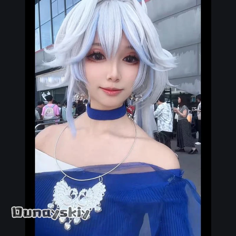 

OHaYo*Yao Guang Cosplay Costume Game Honkai: Star Rail X Beverage Women Dress Chinese Style Elegant Cheongsam Wig Props