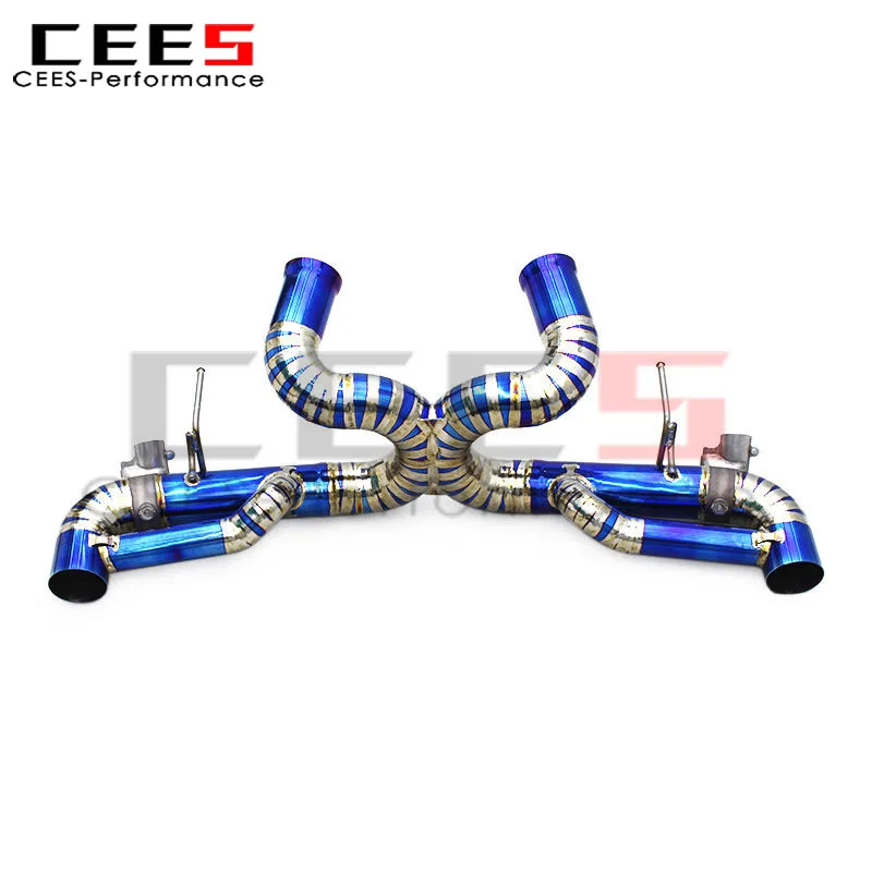 

CEES Catback Exhaust Pipes for Mclaren GT 4.0T 2019-2023 Racing Car Exhaust Pipe Muffler with OEM Valve Exhaust System