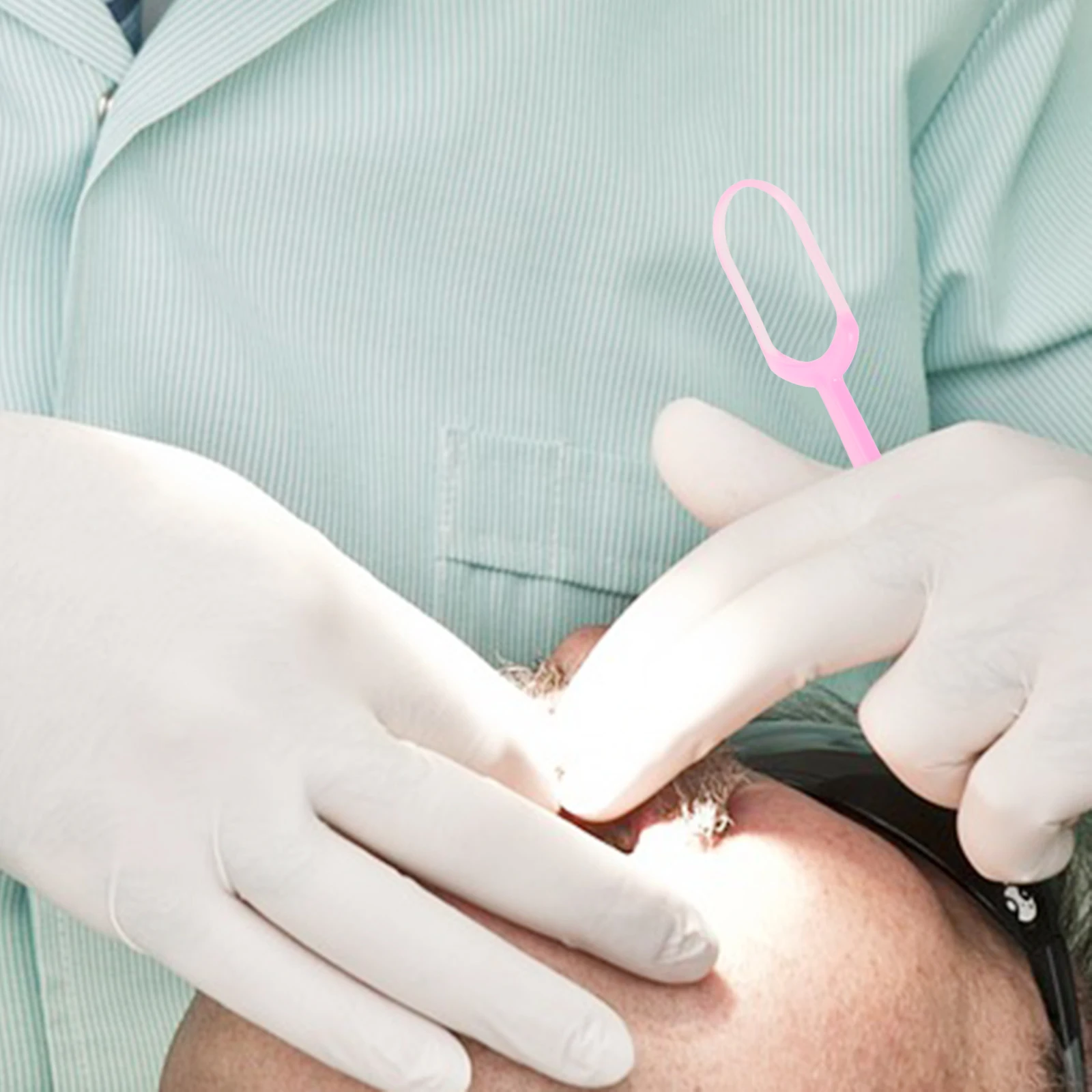 

10Pcs Tongue Scraper Plastic Disposable Tongue Cleaner Oral Care Tool Fresh Breath Breath Freshener Scraper Oral Care Tool