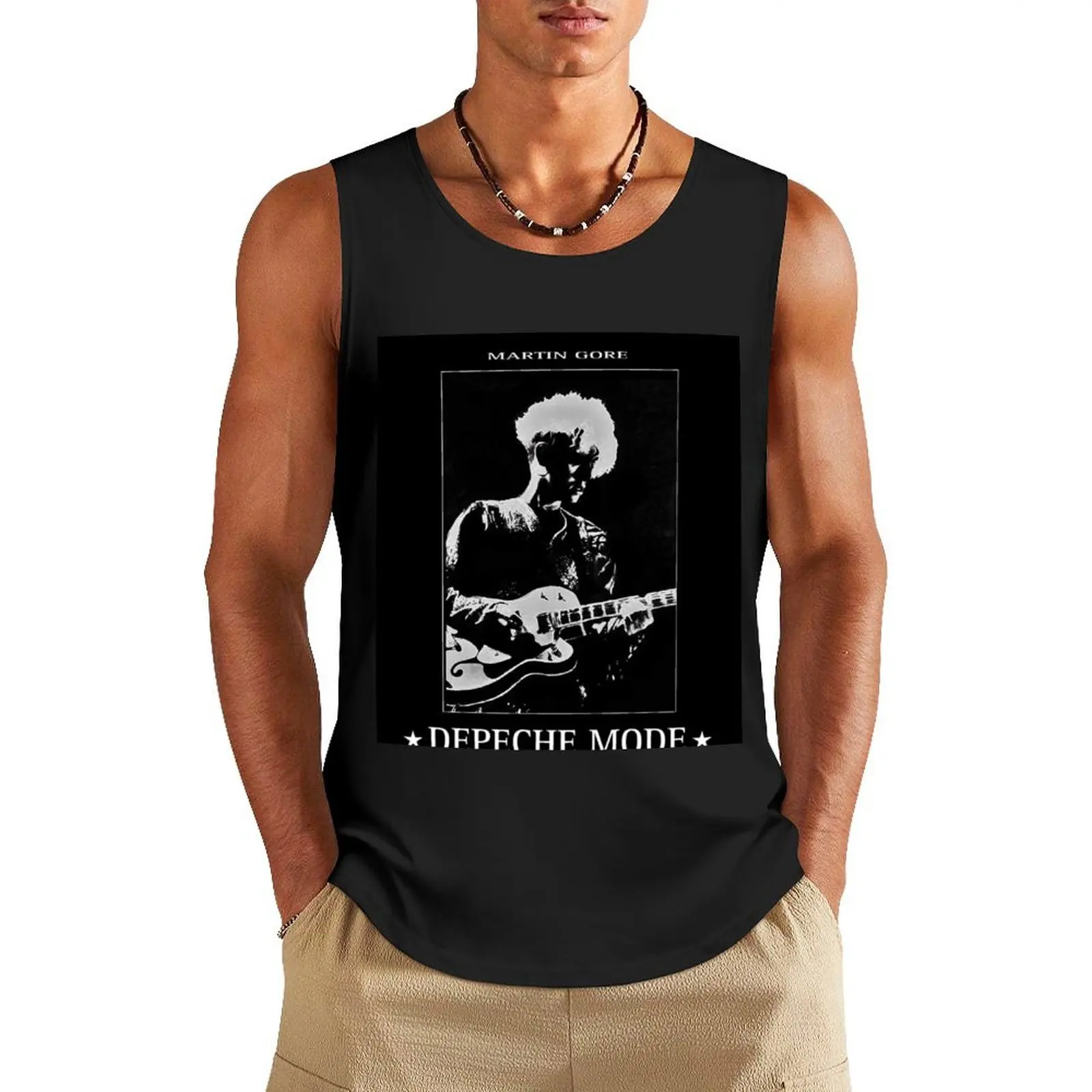 

Depeche Mode - Martin Gore Tank Top Sportswear for men Sleeveless T-shirt gym t shirt men