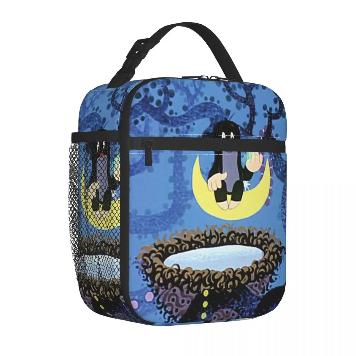 The Little Mole Krtek Anime Manga Cartoon Insulated Lunch Bag Large Lunch Container Cooler Bag Lunch Box Tote Beach Food Handbag