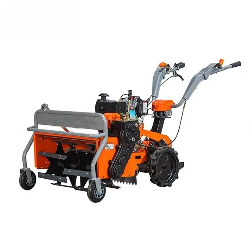 여성 사용자를 위한 고품질 미니 경운기 농장용 브러시 커터 엔진 장착 7.5/9/12 기능 파워 제초기