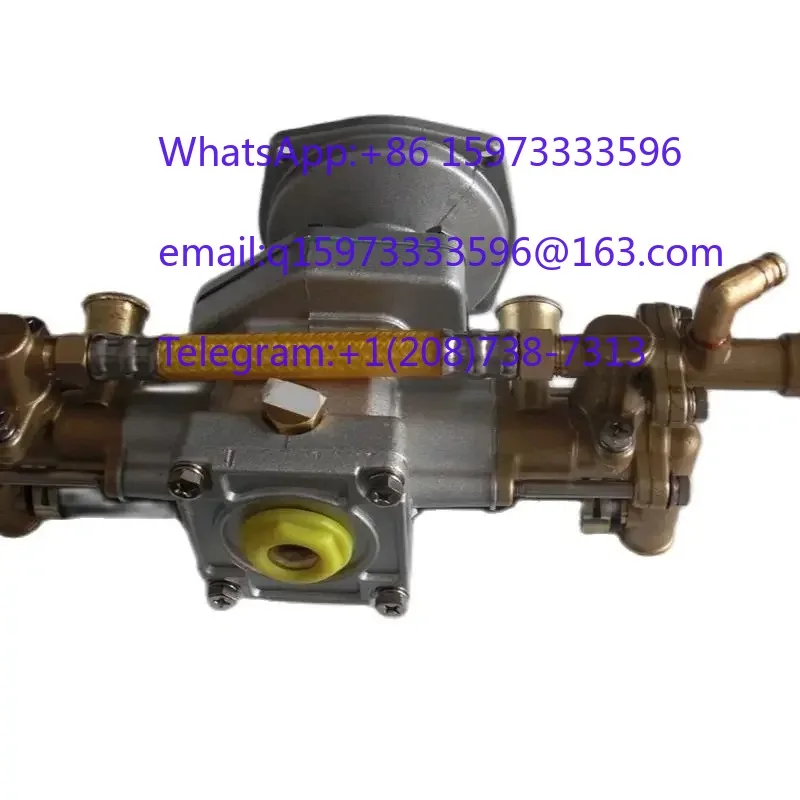 Sprayer Pump for 2-4Stroke Engine Standard Brass Pump with Grease Cup Agricultural Spraying Knapsack Power Pump Head