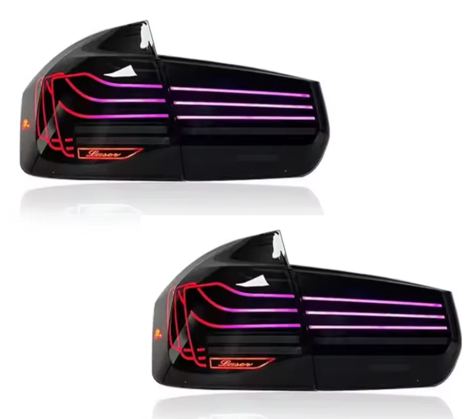for BMW 3 Series F30 F80 F35 RGB Taillights 13-18 LED Rear Lamp Dynamic Turn Signal Brake Rear Lights PLUG&PLAY