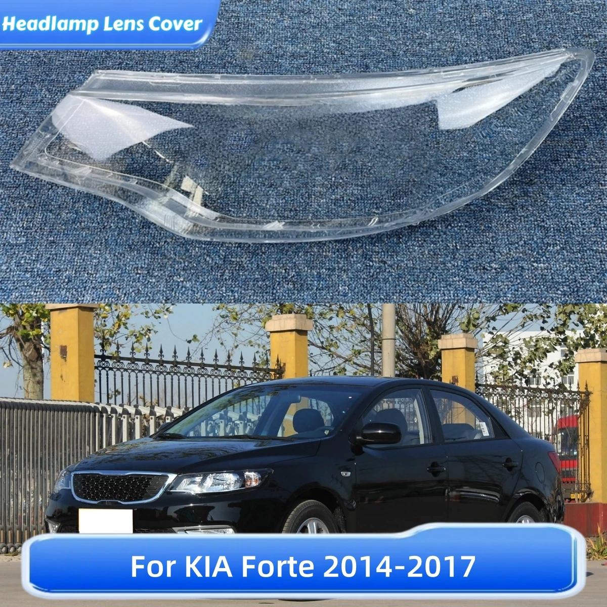 

Для KIA Forte 2014 2015 2016 2017 автомобильные гаджеты абажур крышка фары автомобиля передняя фара крышка объектива фонари в виде ракушки