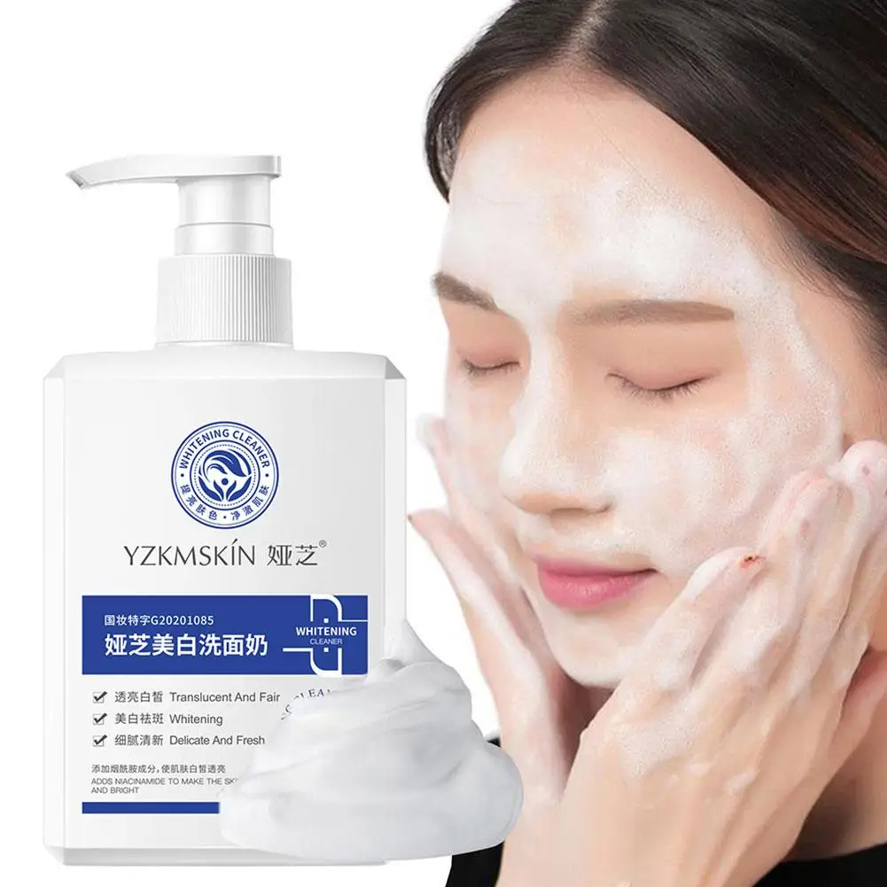 Limpiador blanqueador Unisex, limpiador de rejuvenecimiento de la piel, cuidado, eliminación profunda de ácaros, limpieza Facial, J6X0, 220G