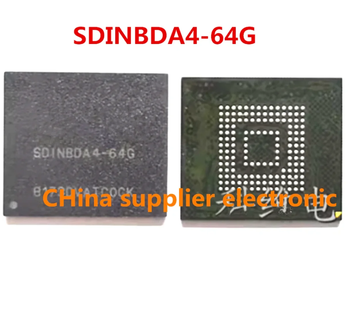 THGBMGG9T4LBAIR THGBMAG9A8JBA4G SDINBDA4-64G SDINBDA4 memory storage IC chip KLUCG4J1ED-B0C1 KMR31000BM-B611 KLMCG2UCTB-B041