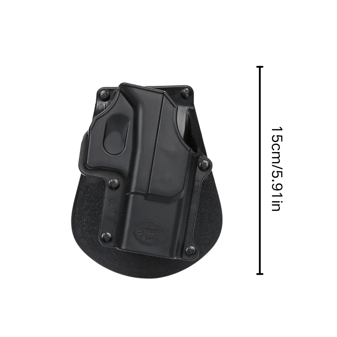 GL2 Quick Draw Holster, Outdoor-Holster, taktisches Taillenholster, klassischer Stil, ABS-Material – Detail 4