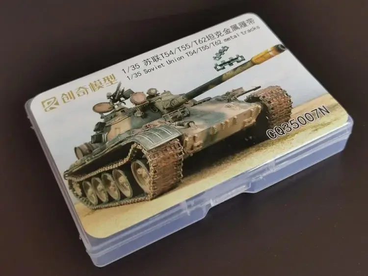 

Модель R 35007N 1/35 Советский Союз T54/T55/T62 Модель танка Металлическая гусеница и штифт в сборе